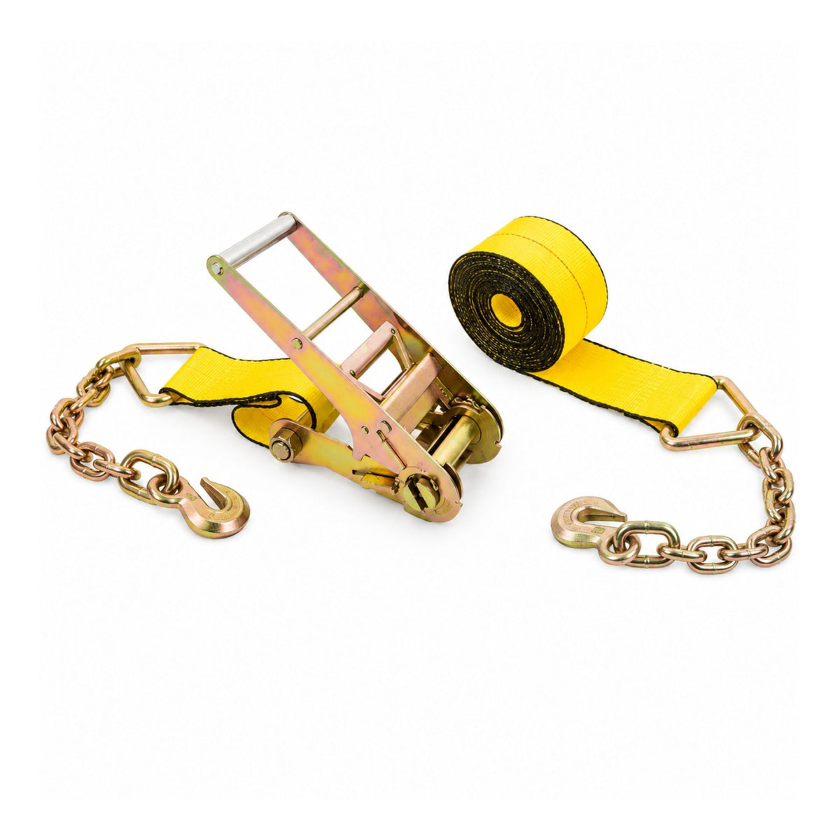 4 x 30 winch strap with chain anchor