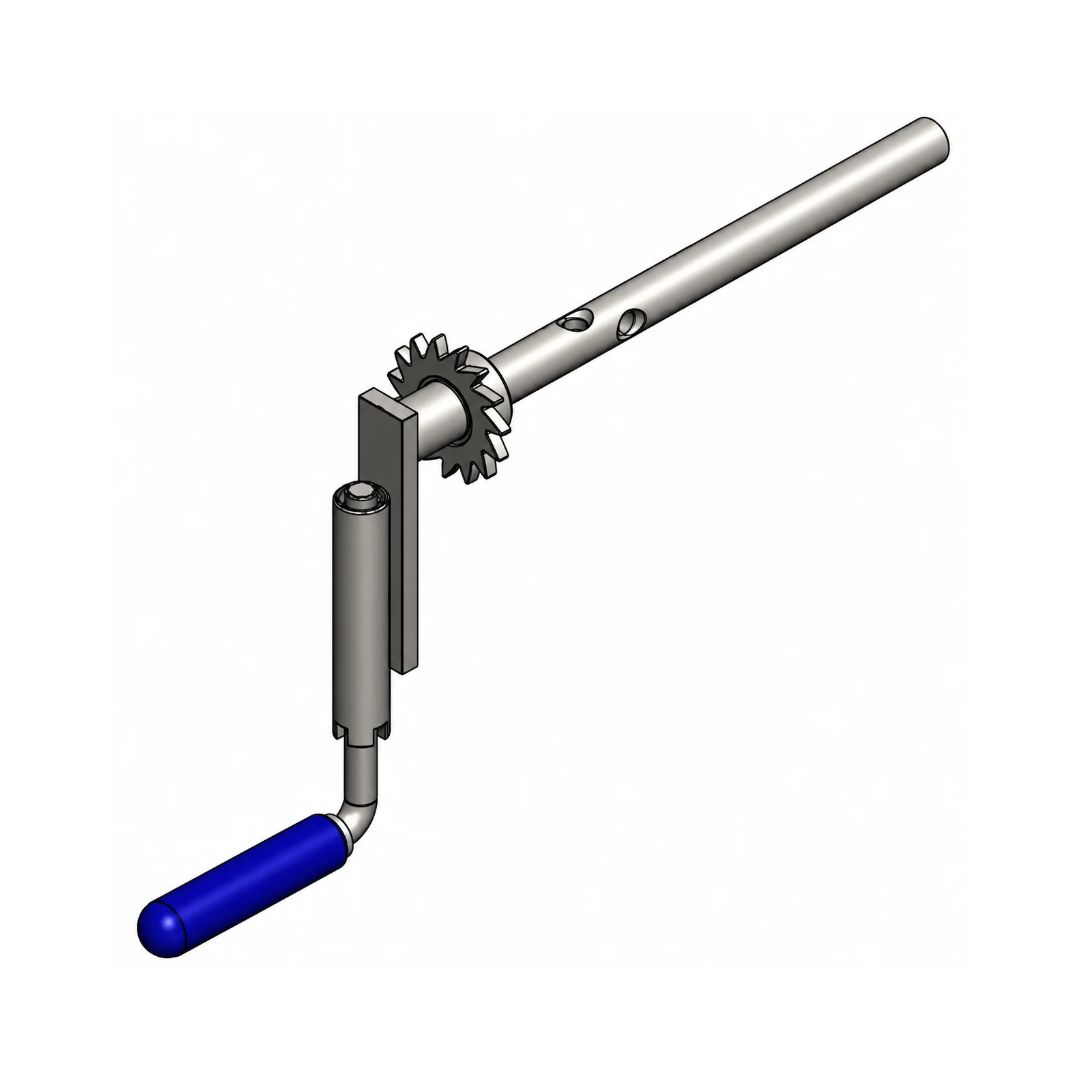 Fold Away Crank Handle with Ratchet - 10 Per Cartoon